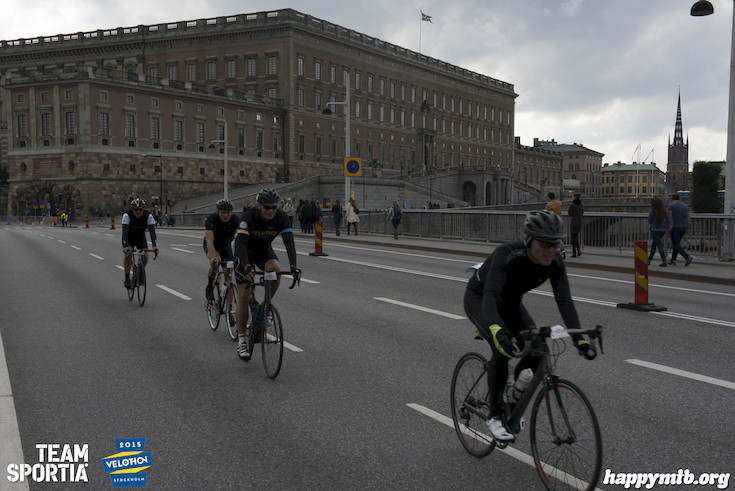 Bild från Velothon Stockholm 2015 - Slottet
