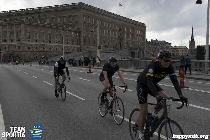 Bild från Velothon Stockholm 2015 - Slottet