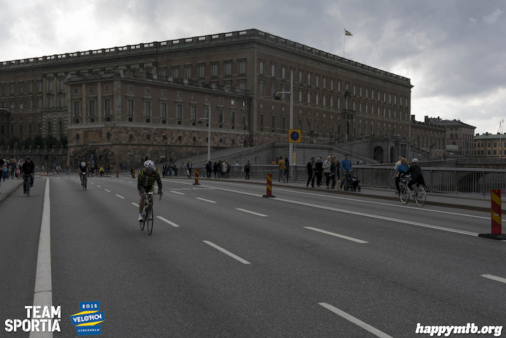 Bild från Velothon Stockholm 2015 - Slottet
