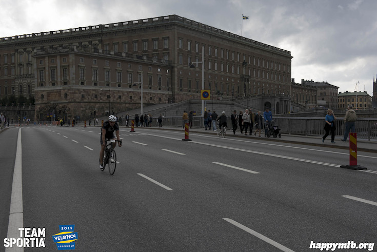 Bild från Velothon Stockholm 2015 - Slottet