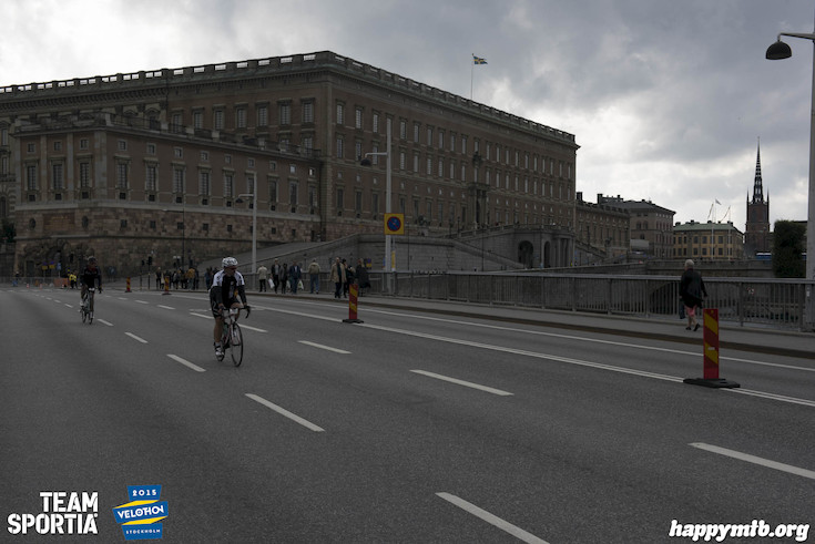 Bild från Velothon Stockholm 2015 - Slottet