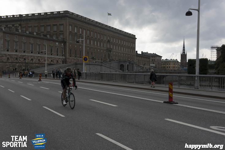 Bild från Velothon Stockholm 2015 - Slottet