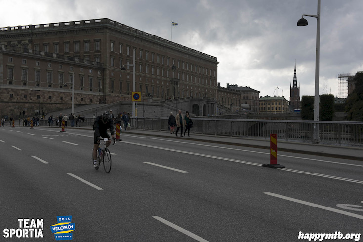 Bild från Velothon Stockholm 2015 - Slottet