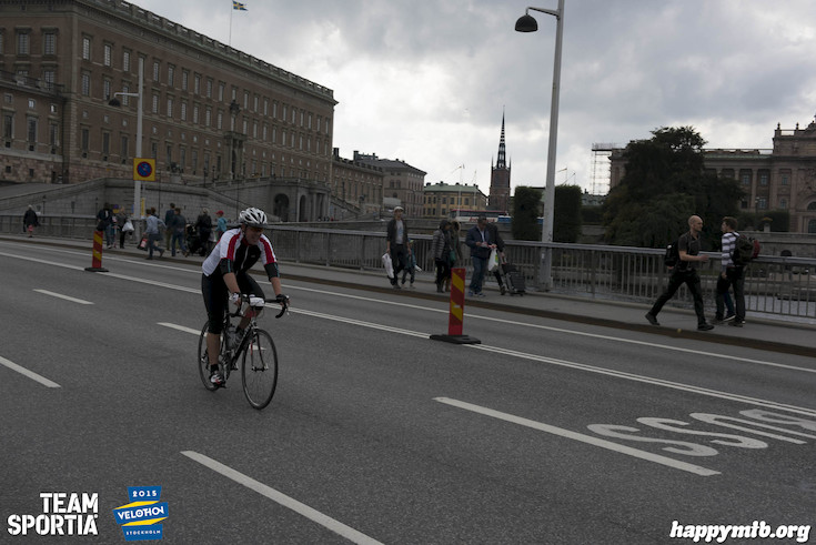 Bild från Velothon Stockholm 2015 - Slottet