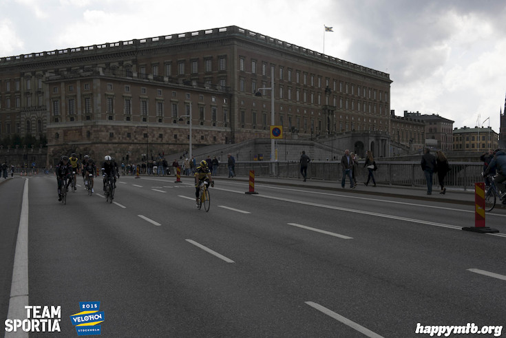Bild från Velothon Stockholm 2015 - Slottet