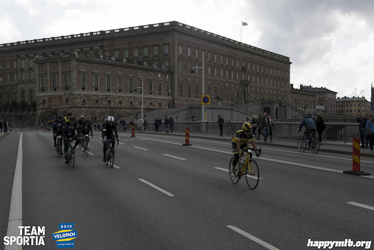 Bild från Velothon Stockholm 2015 - Slottet