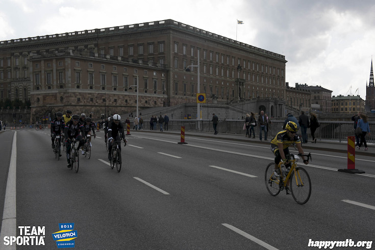 Bild från Velothon Stockholm 2015 - Slottet