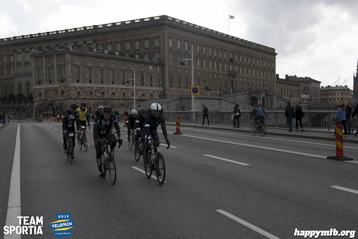 Bild från Velothon Stockholm 2015 - Slottet