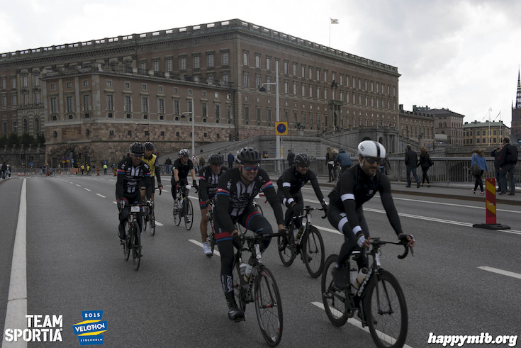 Bild från Velothon Stockholm 2015 - Slottet