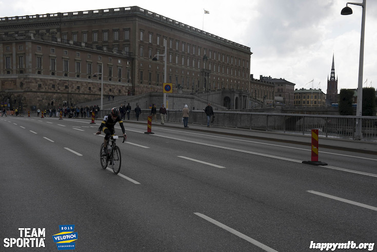 Bild från Velothon Stockholm 2015 - Slottet