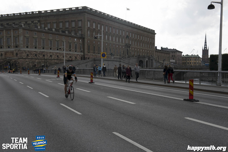 Bild från Velothon Stockholm 2015 - Slottet