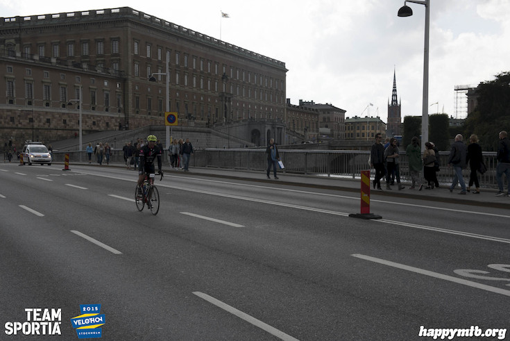 Bild från Velothon Stockholm 2015 - Slottet