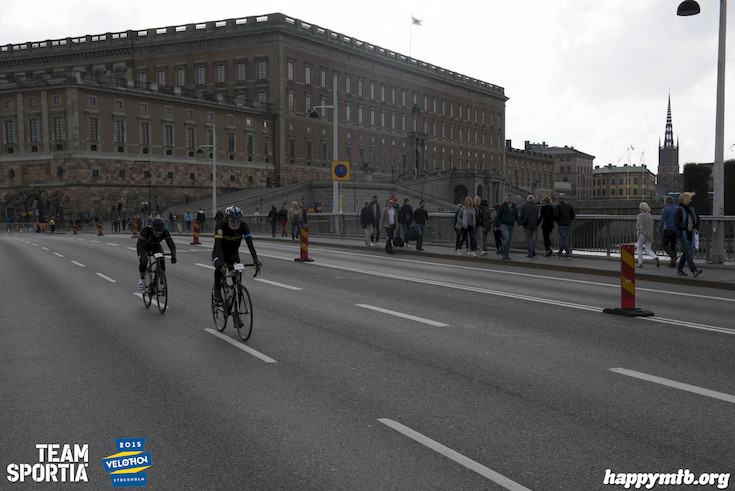 Bild från Velothon Stockholm 2015 - Slottet