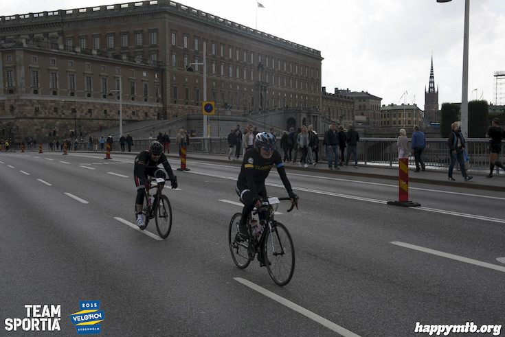 Bild från Velothon Stockholm 2015 - Slottet