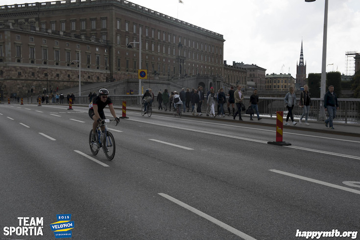 Bild från Velothon Stockholm 2015 - Slottet