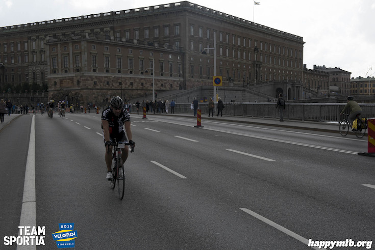 Bild från Velothon Stockholm 2015 - Slottet