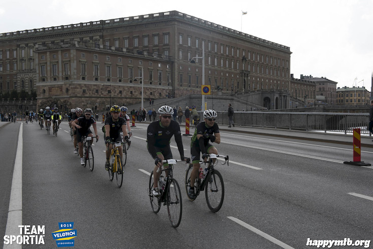 Bild från Velothon Stockholm 2015 - Slottet
