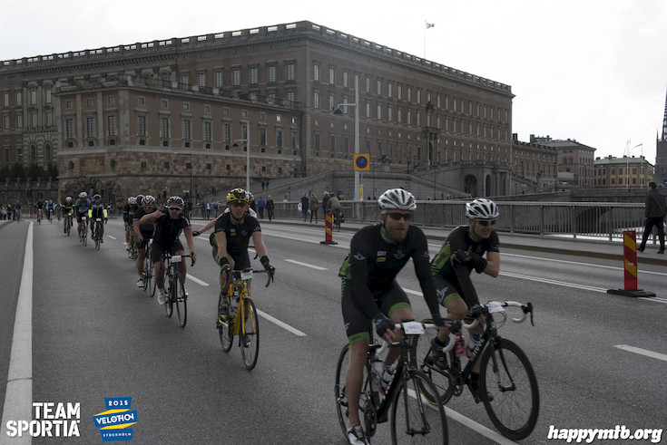 Bild från Velothon Stockholm 2015 - Slottet