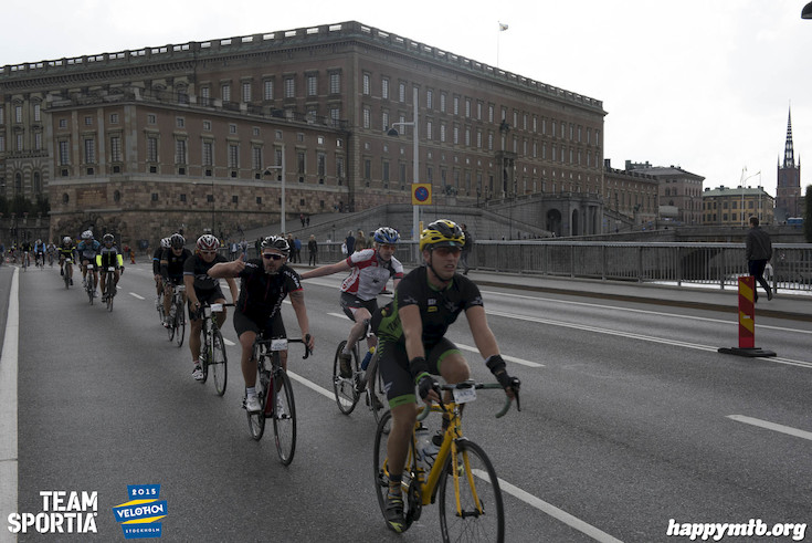Bild från Velothon Stockholm 2015 - Slottet