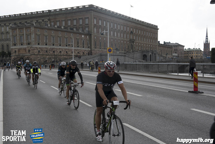 Bild från Velothon Stockholm 2015 - Slottet