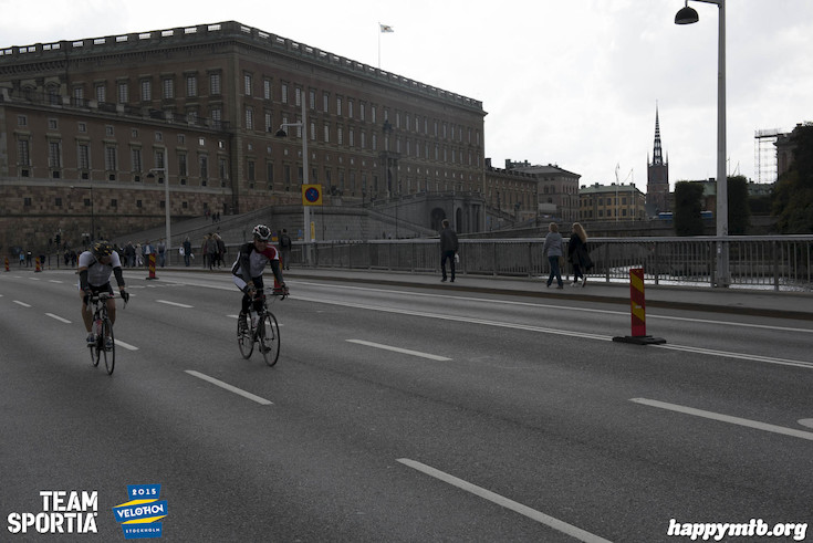 Bild från Velothon Stockholm 2015 - Slottet