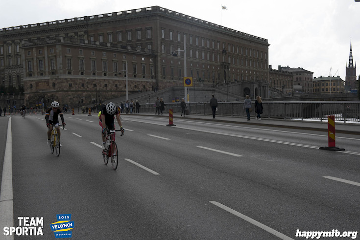 Bild från Velothon Stockholm 2015 - Slottet