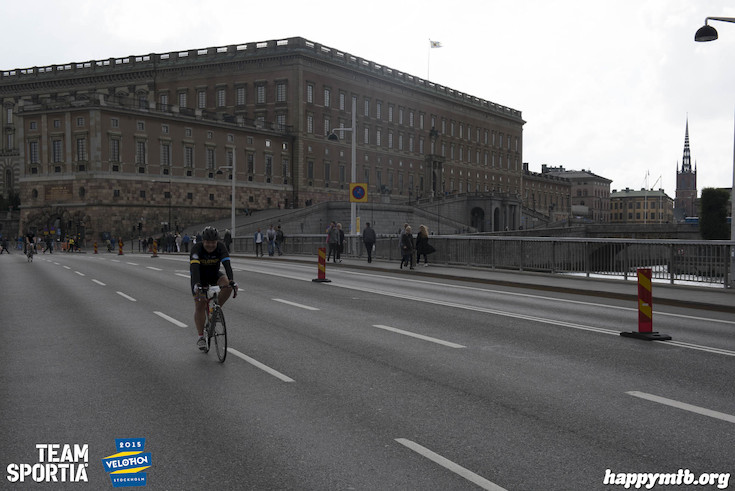 Bild från Velothon Stockholm 2015 - Slottet