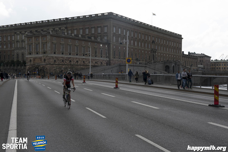 Bild från Velothon Stockholm 2015 - Slottet