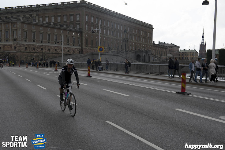 Bild från Velothon Stockholm 2015 - Slottet