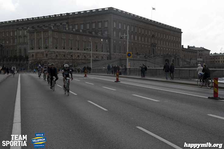 Bild från Velothon Stockholm 2015 - Slottet