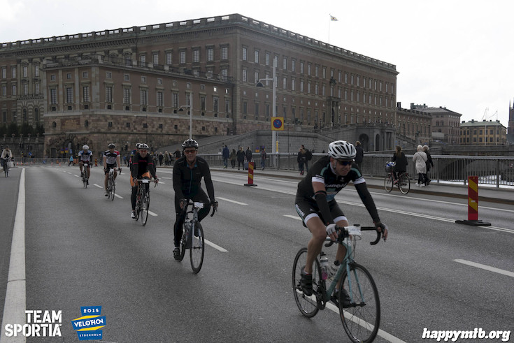 Bild från Velothon Stockholm 2015 - Slottet