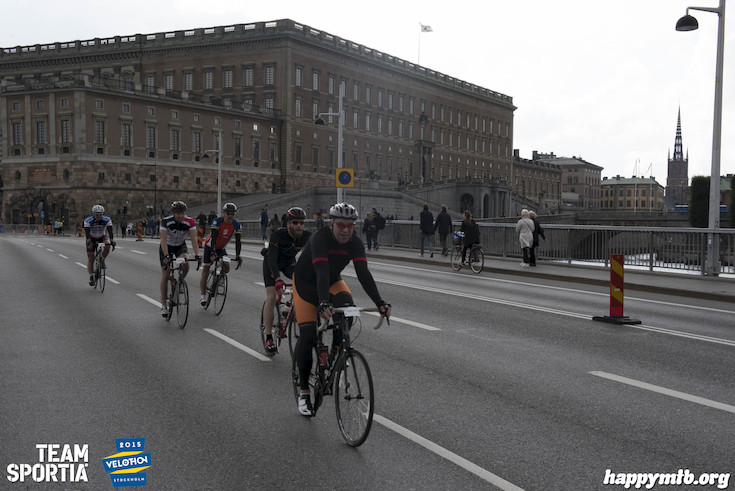 Bild från Velothon Stockholm 2015 - Slottet