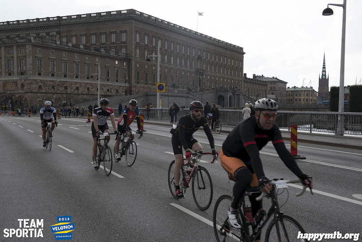Bild från Velothon Stockholm 2015 - Slottet