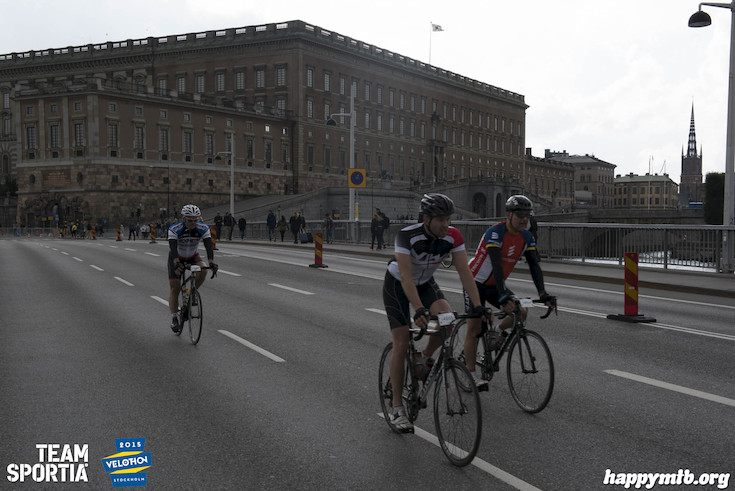 Bild från Velothon Stockholm 2015 - Slottet
