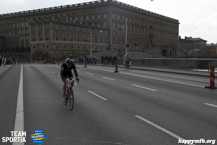 Bild från Velothon Stockholm 2015 - Slottet