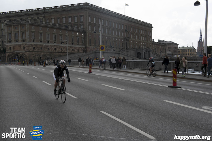 Bild från Velothon Stockholm 2015 - Slottet