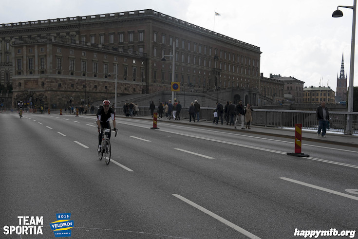 Bild från Velothon Stockholm 2015 - Slottet