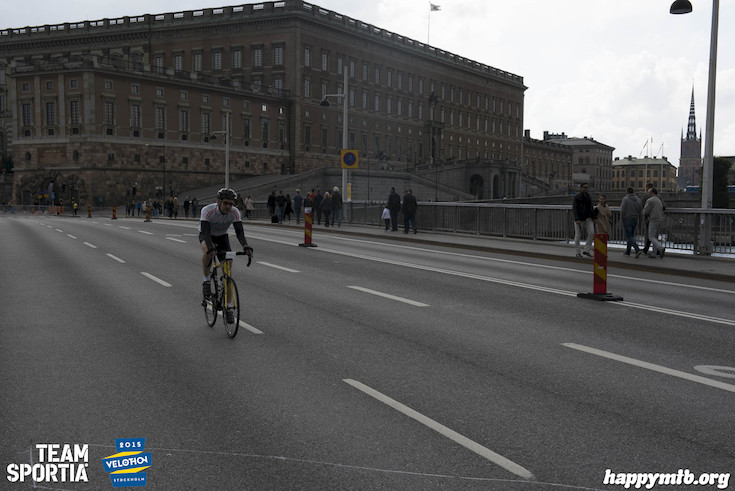 Bild från Velothon Stockholm 2015 - Slottet