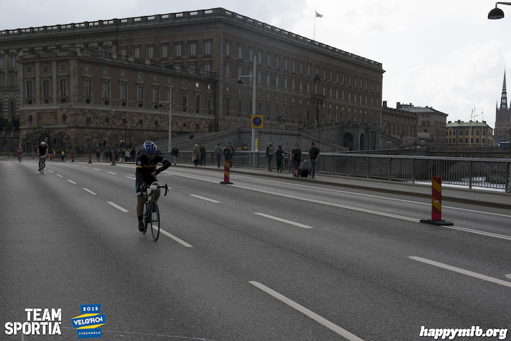 Bild från Velothon Stockholm 2015 - Slottet