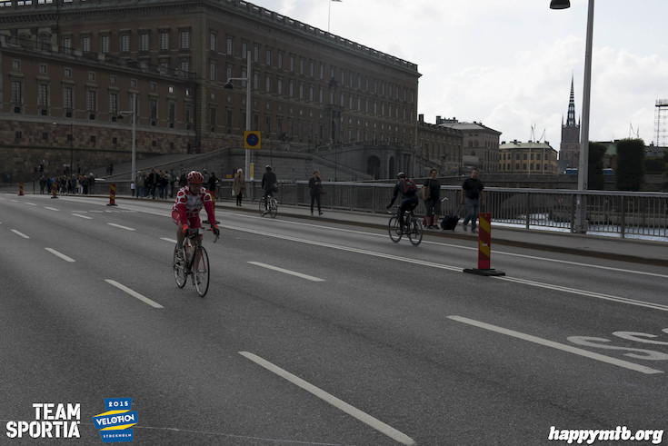 Bild från Velothon Stockholm 2015 - Slottet