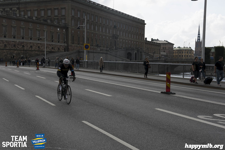 Bild från Velothon Stockholm 2015 - Slottet