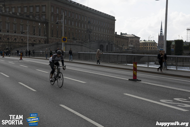 Bild från Velothon Stockholm 2015 - Slottet