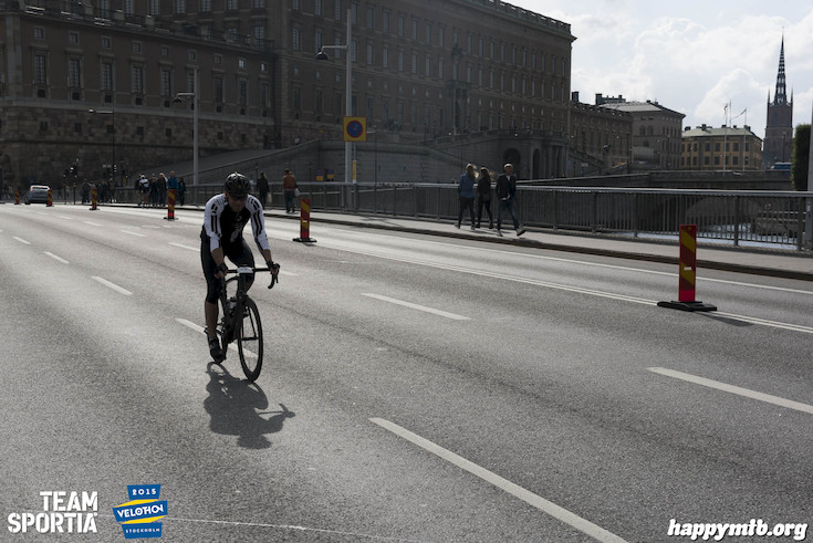Bild från Velothon Stockholm 2015 - Slottet