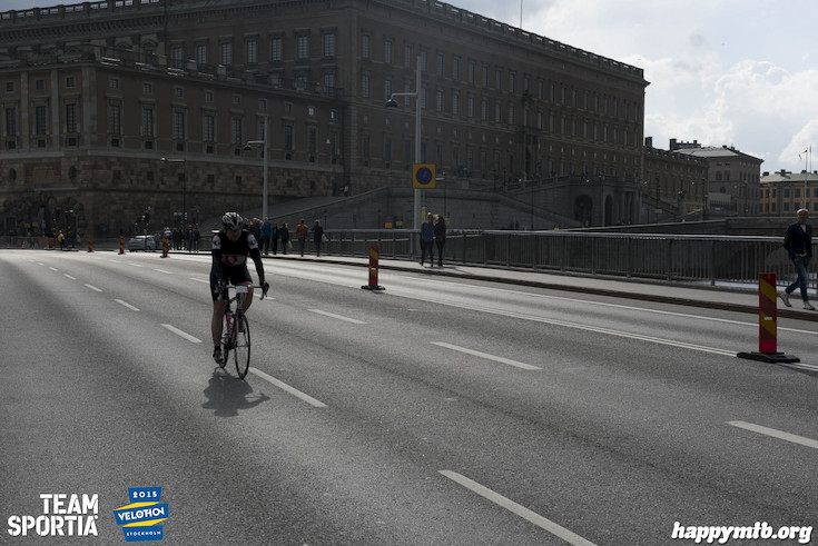 Bild från Velothon Stockholm 2015 - Slottet