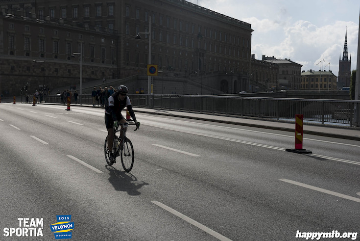 Bild från Velothon Stockholm 2015 - Slottet