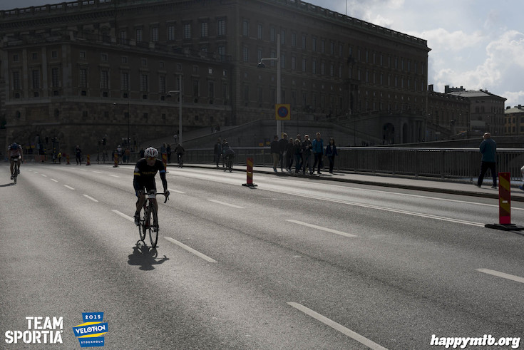 Bild från Velothon Stockholm 2015 - Slottet
