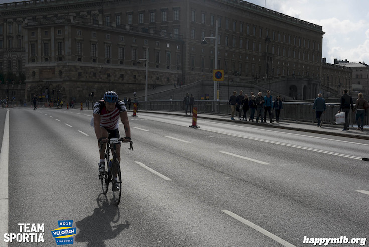 Bild från Velothon Stockholm 2015 - Slottet