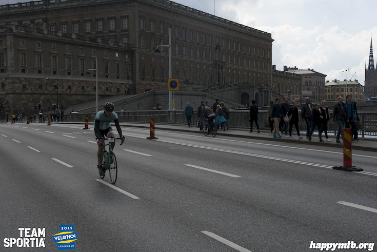 Bild från Velothon Stockholm 2015 - Slottet