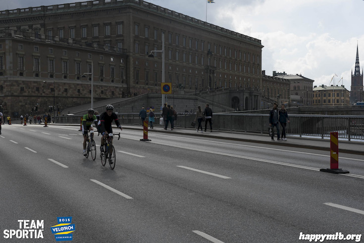 Bild från Velothon Stockholm 2015 - Slottet