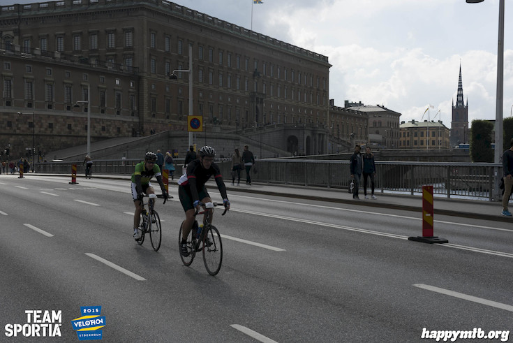 Bild från Velothon Stockholm 2015 - Slottet